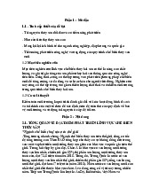 Tiềm năng phát triển công nghệ và ứng dụng các quy trình chế biến thủy sản mới môn Môi trường và lợi thế cạnh tranh   | Học viện Nông nghiệp Việt Nam