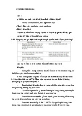 Đề cương các chương môn tài chính tiền tệ đáp án | Học viện Nông nghiệp Việt Nam