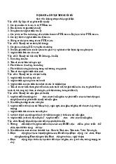 Ôn tập tâm lý phát triển 1 - Tâm lý | Trường Đại học Sư phạm Thành phố Hồ Chí Minh