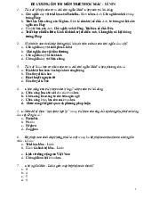 TOP 270 câu hỏi trắc nghiệm môn Triết học Mác Lê-nin | Trường Đại học Kinh tế- Tài chính thành phố Hồ Chí Minh