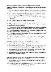 Tổng hợp 60 câu trắc nghiệm mức khó môn Triết học Mác – Lênin | Trường đại học kinh doanh và công nghệ Hà Nội