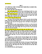 Lý luận và khái niệm về sản xuất hàng hóa | Môn Kinh tế chính trị - Trường Đại học Luật Hà Nội