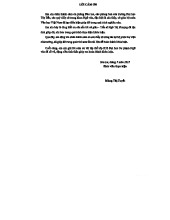 Khóa Luận: Quan Điểm Nghệ Thuật của Nguyễn Minh Châu