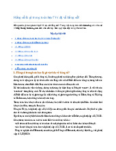 Hằng số là gì trong toán học? Ví dụ về hằng số?