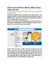 Cách tra cứu sổ liên lạc điện tử vnEdu cho phụ huynh, học sinh