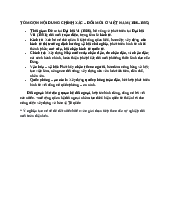 TÓM GỌN NỘI DUNG CHÍNH XÁC