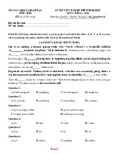 Đề Thi Thử Tốt Nghiệp 2025 Tiếng Anh Sở GD Phú Thọ Giải Chi Tiết