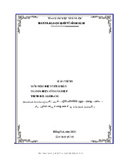 MĐ11 - Giáo Trình Điện Tử Cơ Bản cho Trình Độ Cao Đẳng | Môn Kiến trúc | Đại học Quốc Tế Hồng Bàng