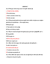 Trắc nghiệm chương 7 Những Yếu Tố Ảnh Hưởng Đến Định Giá Sản Phẩm | Marketing căn bản