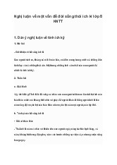 Nghị luận về một vấn đề đời sống thói ích kỉ | Văn mẫu 8