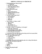 Ngân hàng câu hỏi trắc nghiệm Nguyên lý kế toán / Trường Đại học Kinh tế - Tài chính Thành phố Hồ Chí Minh