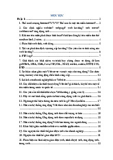 Tổng hợp - Phát triển ứng dụng web trong marketing môn An toàn ứng dụng web và cơ sở dữ liệu | Học viện Công Nghệ Bưu Chính Viễn Thông