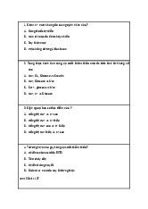Ôn tập Hóa Sinh Lâm Sàng | Đại học Y khoa Phạm Ngọc Thạch