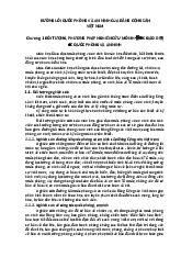 Lý thuyết đường lối quốc phòng và an ninh của Đảng - môn quốc phòng an ninh