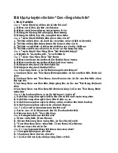 Bài tập tự luyện văn bản "Con rồng cháu tiên" - Ngữ văn 6