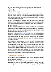 Dự án đầu tư là gì? Cách lập dự án đầu tư và cho ví dụ