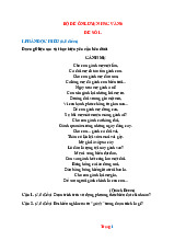 70 Đề Ôn Thi Học Sinh Giỏi Văn 6 Năm 2024-2025 Có Đáp Án