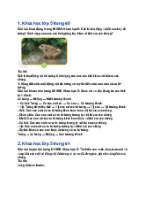 Khoa học lớp 5 Chân trời sáng tạo Bài 16: Sự lớn lên và phát triển của động vật