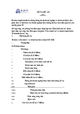 Hướng dẫn đề án môn tin học ứng dụng - Đề cương môn triết học Mác – lê nin –Trường Đại học Hoa Sen