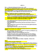 Bài ôn tập môn Quản trị tài chính doanh nghiệp | Học viện Nông nghiệp Việt Nam