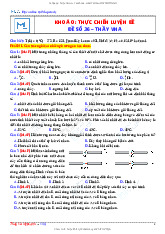 Đề minh hoạ Vật lý - Đề số 36