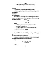 Bài 4: Tốc Độ Phản Ứng và Các Yếu Tố Ảnh Hưởng (2023)