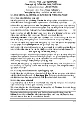 Đề cương môn Pháp luật đại cương - Trường Đại học lao động -  xã hội.