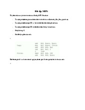 Bài tập MIPS môn Hệ thống máy tính | Trường Đại học Khoa học Tự nhiên, Đại học Quốc gia Thành phố Hồ Chí Minh