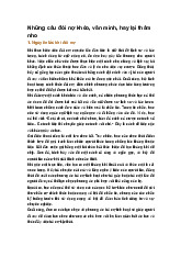 Những câu đòi nợ khéo, văn minh, hay lại thâm nho