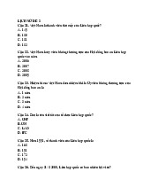 Câu hỏi ôn thi LSĐ/  Trường đại học Nguyễn Tất Thành