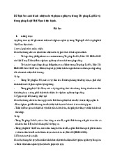 So sánh trách nhiệm do vi phạm nghĩa vụ trong Tư pháp La Mã và trong pháp luật Việt Nam hiện hành môn Luật La Mã | Trường Đại học Luật Hà Nội
