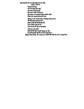 Ngữ liệu - Đọc hiểu văn bản Tiếng Việt lớp 9 - Tài liệu ôn tập