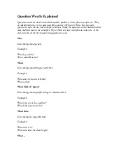 Question Words Explained | Tiếng Anh 10