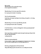 Chương Trình Về Khái Niệm Và Cơ Quan Pháp Luật môn Pháp luật đại cương | Trường đại học Mở Hà Nội