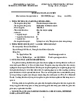 Đề cương chi tiết học phần môn Thống kê trong kinh tế và kinh doanh | Trường Đại học Kinh tế Quốc dân