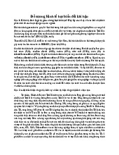 Đề cương Môn Kinh tế học biến đổi khí hậu | Đại học Kinh Tế Quốc Dân