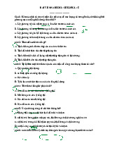 Giải Bài về nhà Buổi 1 Chương 1 đến 5 môn Thống kê trong kinh tế và kinh doanh | Trường Đại học Kinh tế Quốc dân