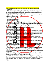 Đáp án câu hỏi ôn tập triết học | Trường Đại học Thương Mại