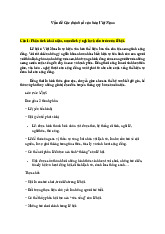 Nghiên cứu Vấn đề Các Thành Tố Văn Hóa Việt Nam | Môn Cơ sở văn hóa Việt Nam - Đại học Sư Phạm Hà Nội