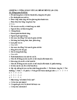 Bộ câu hỏi trắc nghiệm gồm 45 câu ôn tập môn Tài chính tiền tệ | Học viện Công nghệ Bưu chính Viễn thông