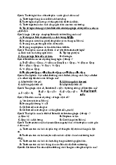 Tổng hợp câu hỏi trắc nghiệm ttnt