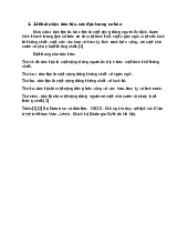 Khái niệm dân tộc. Các đặc trưng cơ bản