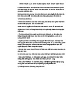 Hình Thức Nhà Nước Cộng Hòa XHCN VN: Phân Tích Bản Chất & Cấu Trúc