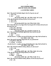 Đáp án Thi Olympic Môn Tư Tưởng Hồ Chí Minh | Trường Đại học Kinh tế, Đại học Huế