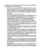 Phân tích thực tiễn Việt Nam và thế giới cuối thế kỉ XIX-XX | Môn Tư tưởng Hồ Chí Minh - Đại học Kinh Tế Quốc Dân