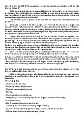 26 câu hỏi về quản trị chiến lược và thị trường | Môn Quản trị chiến lược - Đại học Kinh Tế Quốc Dân