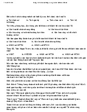 Trắc nghiệm các biểu tượng và vùng văn hóa Việt nam môn Văn hiến Việt Nam| Trường Đại học Văn Hiến