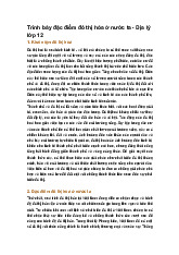 Trình bày đặc điểm đô thị hóa ở nước ta - Địa lý lớp 12