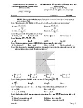 Đề giữa học kỳ 1 Toán 10 năm 2025 – 2026 trường THPT Huỳnh Thúc Kháng – Nghệ An