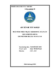 Phân Tích Hoạt Động Marketing Ngân Hàng OCB tại Đắk Lắk môn Nghiên cứu về Marketing | Trường Đại Học Tây Nguyên